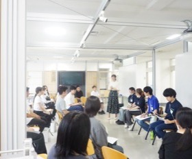 学科説明・体験授業の様子