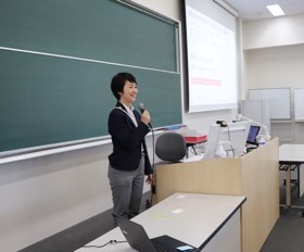 入試概要説明会の様子