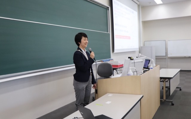 入試概要説明会の様子