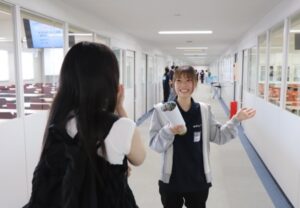 キャンパスツアーの様子